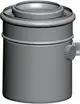 Wolf-Anschluss-Adapter-DN80-125-m--Messstutzen-L150mm-weiss-steckbar-2651488 gallery number 1